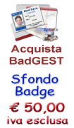 Ordina uno sfondo del badge dal catalogo BadGest